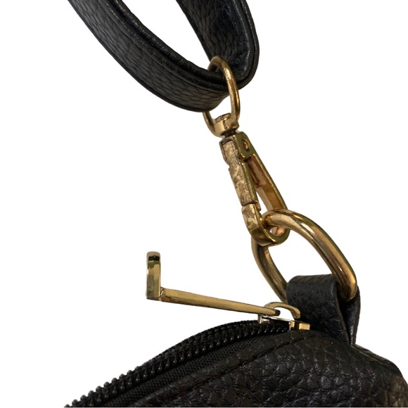 Black Leather GUCCI Crossbody Bag Shoulder Bag - Picture 13 of 16